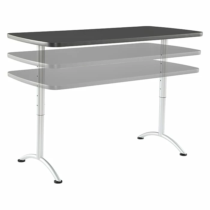 ICEBERG ARC 30"W Adjustable Table, Laminate Wood (69317) 6 ICEBERG ARC 30"W Adjustable Table, Laminate Wood (69317) - Image 4