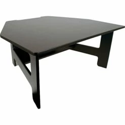 Victor Technology 28" W High Rise Standing Desk Converter, Laminate Wood (DC100)