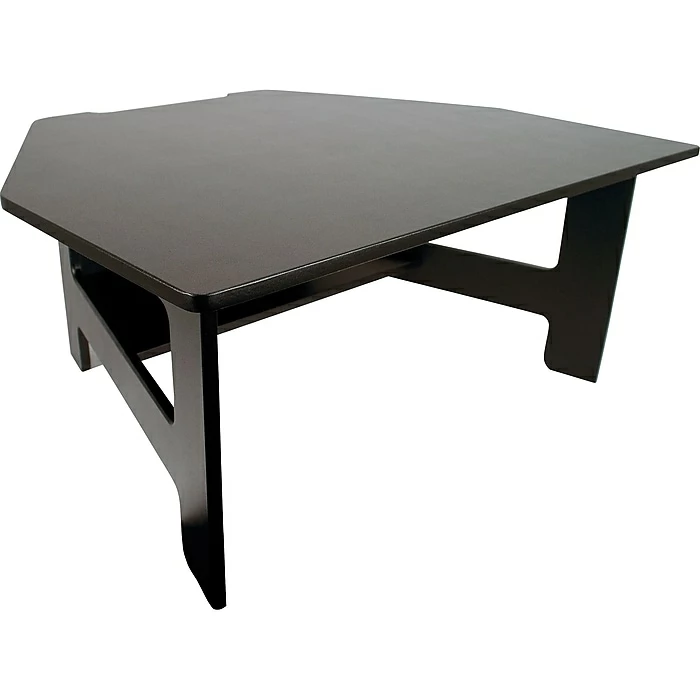 Victor Technology 28" W High Rise Standing Desk Converter, Laminate Wood (DC100) 3 Victor Technology 28" W High Rise Standing Desk Converter, Laminate Wood (DC100)