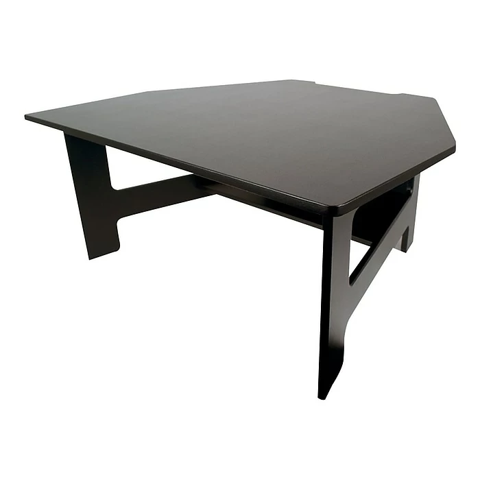 Victor Technology 28" W High Rise Standing Desk Converter, Laminate Wood (DC100) 4 Victor Technology 28" W High Rise Standing Desk Converter, Laminate Wood (DC100) - Image 2