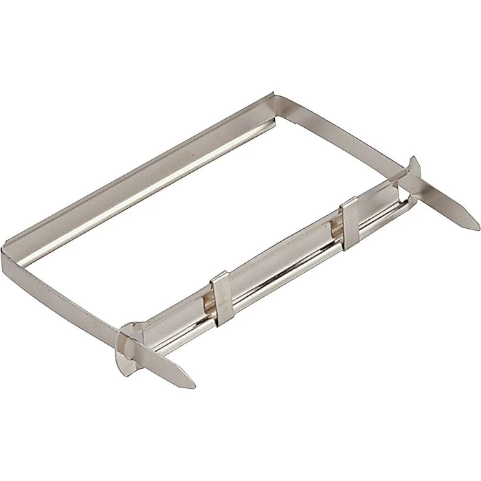 Officemate Folder Fasteners, Silver, 50/Box (99852) 3 Officemate Folder Fasteners, Silver, 50/Box (99852)