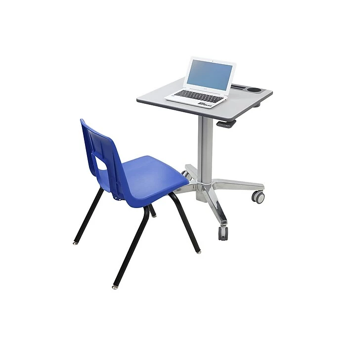 Ergotron LearnFit 24"W Adjustable Desk, MDF (24-547-003) 5 Ergotron LearnFit 24"W Adjustable Desk, MDF (24-547-003) - Image 3