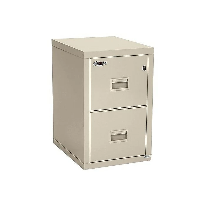 FireKing Turtle 2-Drawer Vertical File Cabinet, Fire Resistant, Letter/Legal, Beige, 22.13"D (2R1822-CPA) 5 FireKing Turtle 2-Drawer Vertical File Cabinet, Fire Resistant, Letter/Legal, Beige, 22.13"D (2R1822-CPA) - Image 3