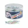 Officemate Paper Clips, #2, Translucent Assorted Colors, 600/Tub (97211) 2 Officemate Paper Clips, #2, Translucent Assorted Colors, 600/Tub (97211) -STAPLES Sales sp43812488 sc7
