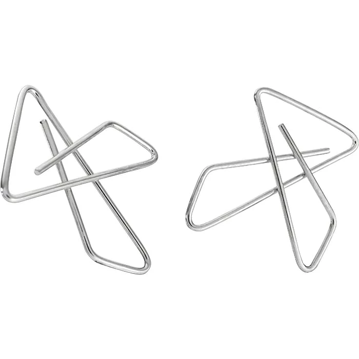 Officemate Butterfly Clamps, #1, Silver, 12/Box (99966) 3 Officemate Butterfly Clamps, #1, Silver, 12/Box (99966)