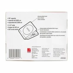 ACCO Magnetic Clip, Large, Silver Chrome (A7072133) 10 ACCO Magnetic Clip, Large, Silver Chrome (A7072133) -STAPLES Sales sp43812509 sc7