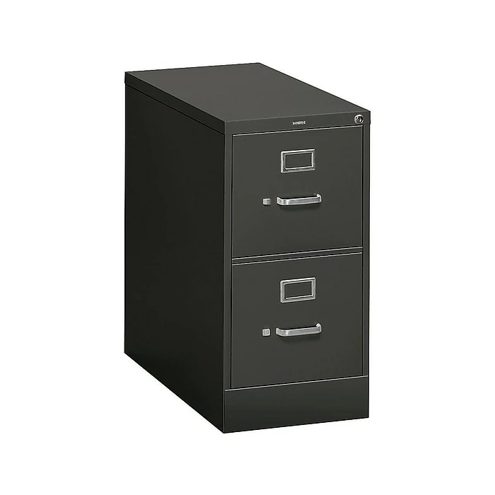 HON 310 Series 2-Drawer Vertical File Cabinet, Locking, Letter, Black, 26.5"D (HON312PP) 3 HON 310 Series 2-Drawer Vertical File Cabinet, Locking, Letter, Black, 26.5"D (HON312PP)