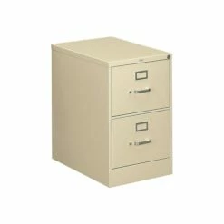 HON 310 Series 2-Drawer Vertical File Cabinet, Locking, Legal, Putty/Beige, 26.5"D (H312C.P.L)
