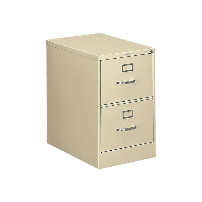 HON 310 Series 2-Drawer Vertical File Cabinet, Locking, Legal, Putty/Beige, 26.5"D (H312C.P.L) 3 HON 310 Series 2-Drawer Vertical File Cabinet, Locking, Legal, Putty/Beige, 26.5"D (H312C.P.L)