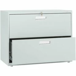 HON Brigade 600 Series 2-Drawer Lateral File Cabinet, Locking, Letter/Legal, Gray, 36"W (HON682LQ) 9 HON Brigade 600 Series 2-Drawer Lateral File Cabinet, Locking, Letter/Legal, Gray, 36"W (HON682LQ) -STAPLES Sales sp43813176 sc7