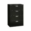 HON Brigade 600 Series 4-Drawer Lateral File Cabinet, Locking, Letter/Legal, Black, 36"W (H684.L.P) 2 HON Brigade 600 Series 4-Drawer Lateral File Cabinet, Locking, Letter/Legal, Black, 36"W (H684.L.P) -STAPLES Sales sp43813183 sc7