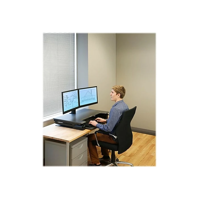 Ergotron WorkFit-TL 37.5"W Adjustable Riser (33-406-085) 6 Ergotron WorkFit-TL 37.5"W Adjustable Riser (33-406-085) - Image 4