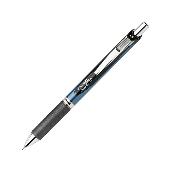 Pentel EnerGel RTX Retractable Gel Pens, Needle Tip Fine Point, Black Ink, 3/Pack (BLN75BP3A) 4 Pentel EnerGel RTX Retractable Gel Pens, Needle Tip Fine Point, Black Ink, 3/Pack (BLN75BP3A) - Image 2