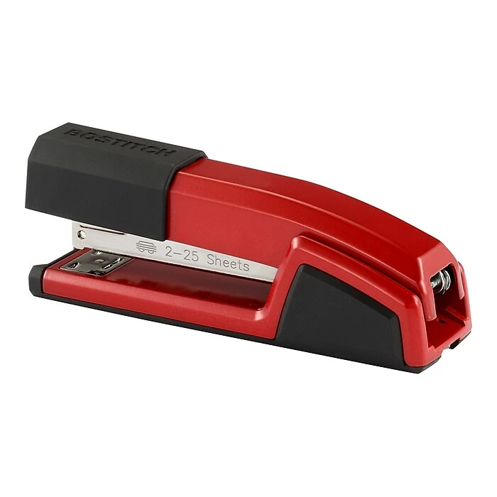 Bostitch Epic Desktop Stapler, 25 Sheet Capacity, Red (B777-RED) 3 Bostitch Epic Desktop Stapler, 25 Sheet Capacity, Red (B777-RED)