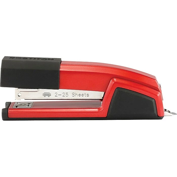 Bostitch Epic Desktop Stapler, 25 Sheet Capacity, Red (B777-RED) 8 Bostitch Epic Desktop Stapler, 25 Sheet Capacity, Red (B777-RED) - Image 6