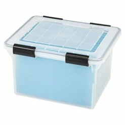 IRIS WeatherPro Plastic File Box, Letter Legal Size, 6/Pack, Clear (110600) 12 IRIS WeatherPro Plastic File Box, Letter Legal Size, 6/Pack, Clear (110600) -STAPLES Sales sp44850558 sc7