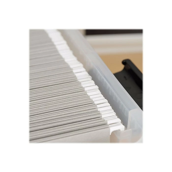 IRIS WeatherPro Plastic File Box, Letter Legal Size, 6/Pack, Clear (110600) 10 IRIS WeatherPro Plastic File Box, Letter Legal Size, 6/Pack, Clear (110600) - Image 8