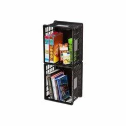 Iris SC-LL Plastic Crates, Letter/Legal Size, Black, 3/Pack (200304) -STAPLES Sales sp44852318 sc7