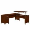 Bush Furniture Somerset 72W 3 Position Sit To Stand L Shaped Desk, Hansen Cherry (SET014HC) 1 Bush Furniture Somerset 72W 3 Position Sit To Stand L Shaped Desk, Hansen Cherry (SET014HC) -STAPLES Sales sp45060319 sc7