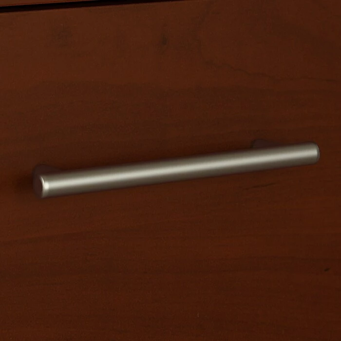 Bush Furniture Somerset 72W 3 Position Sit To Stand L Shaped Desk, Hansen Cherry (SET014HC) 6 Bush Furniture Somerset 72W 3 Position Sit To Stand L Shaped Desk, Hansen Cherry (SET014HC) - Image 4