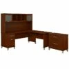 Bush Furniture Somerset 72W 3 Position Sit To Stand L Shaped Desk With Hutch And File Cabinet, Hansen Cherry (SET016HC) 1 Bush Furniture Somerset 72W 3 Position Sit To Stand L Shaped Desk With Hutch And File Cabinet, Hansen Cherry (SET016HC) -STAPLES Sales sp45060470 sc7