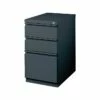 Staples 3-Drawer Vertical File Cabinet, Mobile/Pedestal, Letter, Charcoal, 19.88"D (26816D) 2 Staples 3-Drawer Vertical File Cabinet, Mobile/Pedestal, Letter, Charcoal, 19.88"D (26816D) -STAPLES Sales sp45378834 sc7