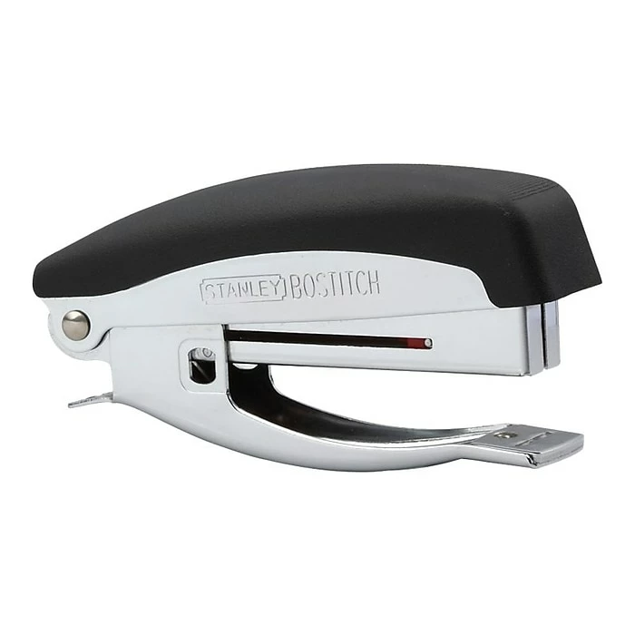 Bostitch Deluxe Hand-Held Stapler, 20 Sheet Capacity, Black/Chrome (42100) 4 Bostitch Deluxe Hand-Held Stapler, 20 Sheet Capacity, Black/Chrome (42100) - Image 2