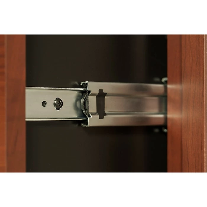 Bush Business Furniture Westfield 36W 2 Drawer Lateral File Cabinet, Hansen Cherry/Graphite Gray (WC24454C) 8 Bush Business Furniture Westfield 36W 2 Drawer Lateral File Cabinet, Hansen Cherry/Graphite Gray (WC24454C) - Image 6