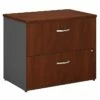 Bush Business Furniture Westfield 36W 2 Drawer Lateral File Cabinet, Hansen Cherry/Graphite Gray (WC24454C) 2 Bush Business Furniture Westfield 36W 2 Drawer Lateral File Cabinet, Hansen Cherry/Graphite Gray (WC24454C) -STAPLES Sales sp46631833 sc7