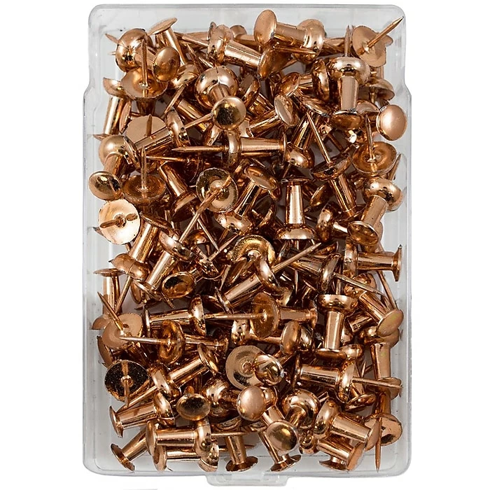 JAM Paper Pushpins, Rose Gold, 2 Packs Of 100 (22432063A) 5 JAM Paper Pushpins, Rose Gold, 2 Packs Of 100 (22432063A) - Image 3