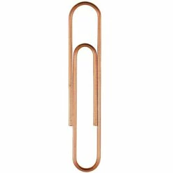 JAM Paper® Colored Jumbo Paper Clips, Large 2 Inch, Rose Gold Paperclips, 2 Packs Of 75 (21832059a) 10 JAM Paper® Colored Jumbo Paper Clips, Large 2 Inch, Rose Gold Paperclips, 2 Packs Of 75 (21832059a) -STAPLES Sales sp4798235 sc7