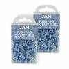JAM Paper Push Pins, Baby Blue, 2 Packs Of 100 (222419047A) 1 JAM Paper Push Pins, Baby Blue, 2 Packs Of 100 (222419047A) -STAPLES Sales sp49916271 sc7