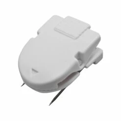 Advantus Panel Wall Cubicle Clips, White, 50/Box (75342)