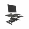 Versa Tables VersaDesk PowerPro 36"W Adjustable Riser, Black (SP7643624-00-B) 2 Versa Tables VersaDesk PowerPro 36"W Adjustable Riser, Black (SP7643624-00-B) -STAPLES Sales sp50988087 sc7