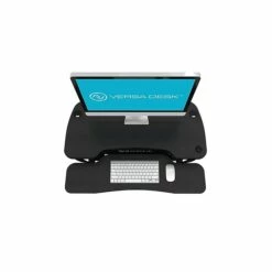 Versa Tables VersaDesk PowerPro 36"W Adjustable Riser, Black (SP7643624-00-B) 12 Versa Tables VersaDesk PowerPro 36"W Adjustable Riser, Black (SP7643624-00-B) -STAPLES Sales sp50988090 sc7