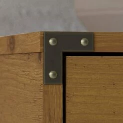 Kathy Ireland® Home By Bush Furniture Ironworks 60W Writing Desk With Mobile File Cabinet, Vintage Golden Pine (IW012VG) -STAPLES Sales sp51221958 sc7