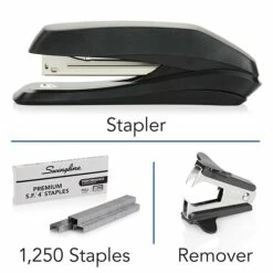 Swingline® Standard Stapler Value Pack (Premium Staples & Remover Included), 15 Sheet Capacity, Black (54567) 11 Swingline® Standard Stapler Value Pack (Premium Staples & Remover Included), 15 Sheet Capacity, Black (54567) -STAPLES Sales sp56867942 sc7