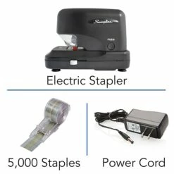 Swingline Cartridge Electric Desktop Stapler, 30 Sheet Capacity, Black (69008) 10 Swingline Cartridge Electric Desktop Stapler, 30 Sheet Capacity, Black (69008) -STAPLES Sales sp56867963 sc7