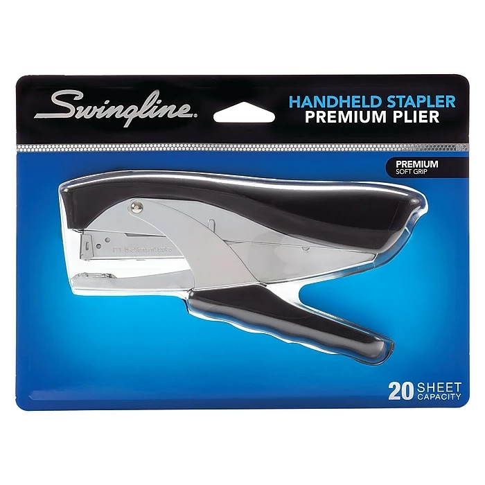 Swingline Premium Soft Grip Hand Stapler, Heavy Use, 20 Sheet Capacity, Black (29950) 8 Swingline Premium Soft Grip Hand Stapler, Heavy Use, 20 Sheet Capacity, Black (29950) - Image 6