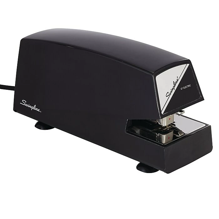 Swingline Commercial Electric Stapler, 20 Sheet Capacity, Black/Silver (06701) 4 Swingline Commercial Electric Stapler, 20 Sheet Capacity, Black/Silver (06701) - Image 2