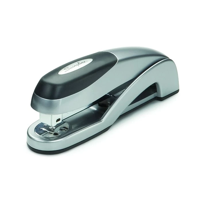 Swingline® Optima® Desk Stapler, 25 Sheet Capacity, Silver (87801) 3 Swingline® Optima® Desk Stapler, 25 Sheet Capacity, Silver (87801)