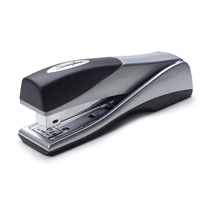Swingline® Optima® Handheld Grip Stapler, 25 Sheet Capacity, Silver (87811) 3 Swingline® Optima® Handheld Grip Stapler, 25 Sheet Capacity, Silver (87811)