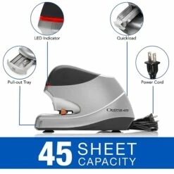 Swingline® Optima® Electric Stapler Value Pack (High Capacity Staples & Remover), 45 Sheet Capacity, Silver (48209) 10 Swingline® Optima® Electric Stapler Value Pack (High Capacity Staples & Remover), 45 Sheet Capacity, Silver (48209) -STAPLES Sales sp56868036 sc7