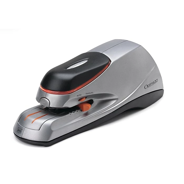 Swingline® Optima® Electric Stapler, 20 Sheet Capacity, Silver (48208) 3 Swingline® Optima® Electric Stapler, 20 Sheet Capacity, Silver (48208)