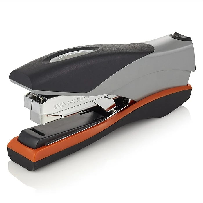 Swingline Optima Desk Stapler, 40 Sheet Capacity, Silver/Black (87845) 3 Swingline Optima Desk Stapler, 40 Sheet Capacity, Silver/Black (87845)