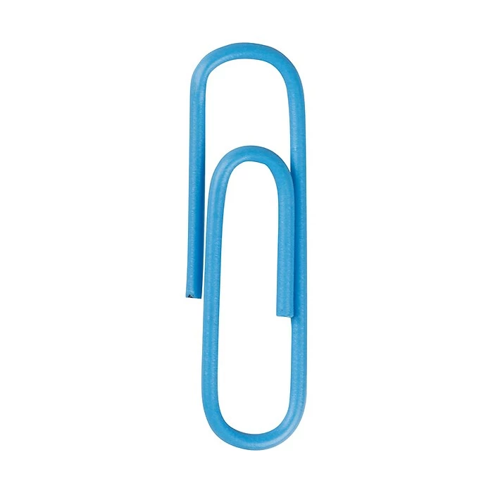 JAM Paper Small Paper Clips, Baby Blue, 100/Pack (22181933) 5 JAM Paper Small Paper Clips, Baby Blue, 100/Pack (22181933) - Image 3