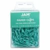 JAM Paper Small Paper Clips, Teal, 100/pack (21832064) 1 JAM Paper Small Paper Clips, Teal, 100/pack (21832064) -STAPLES Sales sp58557851 sc7