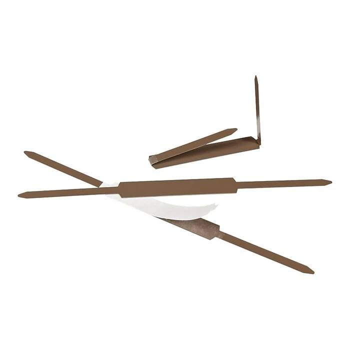 ACCO Premium Enameled Prong Fasteners, 1" Capacity, Brown, 100/Box (A7070011H) 4 ACCO Premium Enameled Prong Fasteners, 1" Capacity, Brown, 100/Box (A7070011H) - Image 2