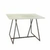Oasis Teaming Table, 42" X 48", Weathered White (3020WW) 2 Oasis Teaming Table, 42" X 48", Weathered White (3020WW) -STAPLES Sales sp5945513 sc7