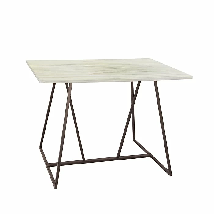 Oasis Teaming Table, 42" X 48", Weathered White (3020WW) 3 Oasis Teaming Table, 42" X 48", Weathered White (3020WW)